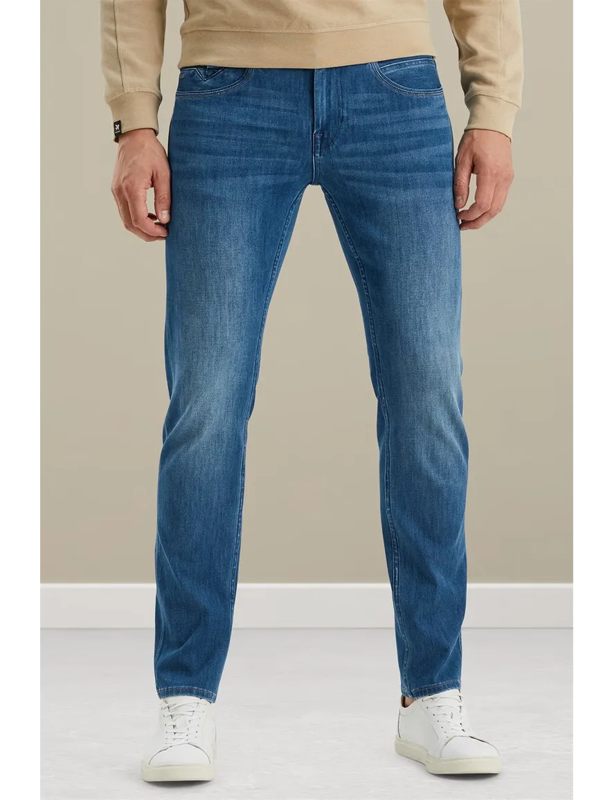 Vanguard jeans V850 Rider blauw effen denim