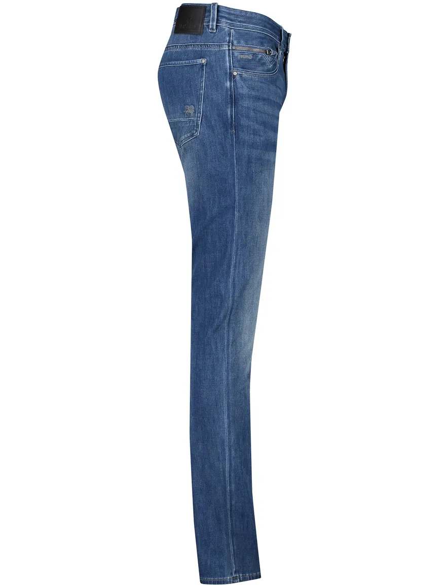 Vanguard jeans V850 Rider blauw effen denim