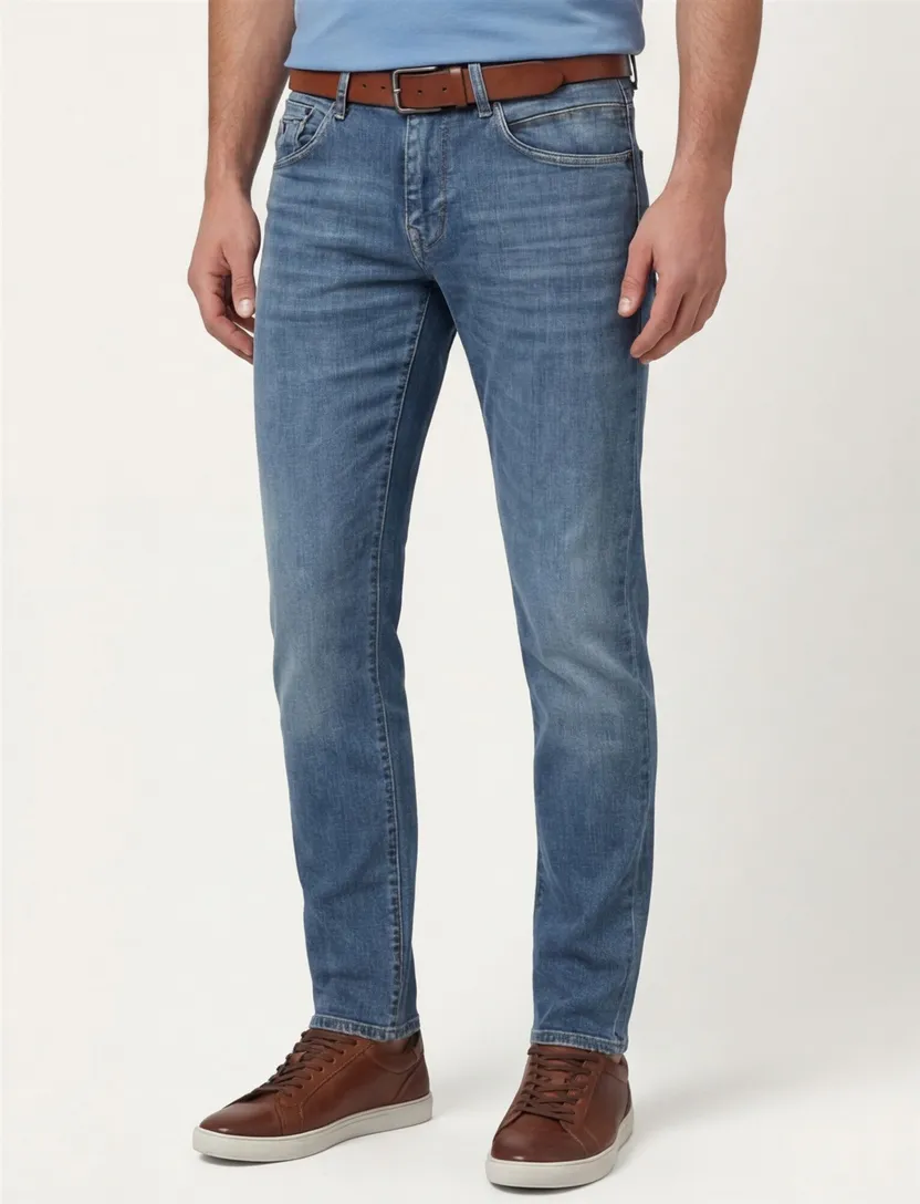 jeans Vanguard V12 blauw
