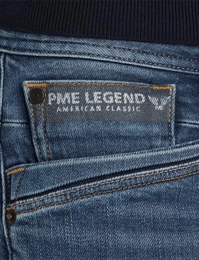 PME Legend Skyrak regular fit jeans blauw
