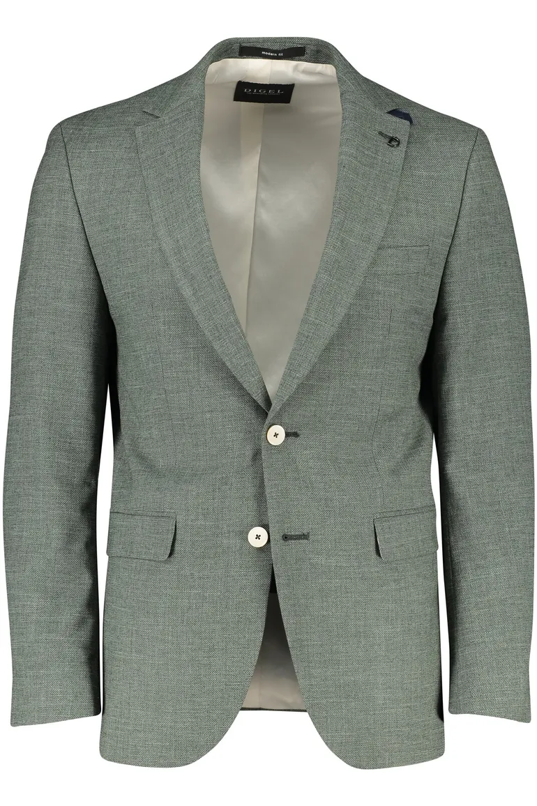 Digel colbert groen gemêleerd normale fit Ezzo-G stretch