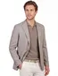 Digel colbert bruin effen linnen normale fit 100% linnen