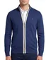 Portofino vest donkerblauw effen