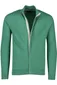 Portofino vest groen rits + knoop