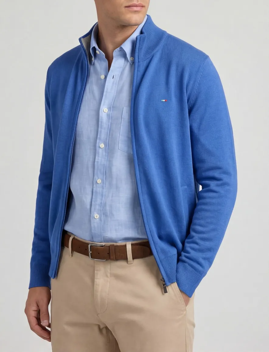 Portofino vest blauw