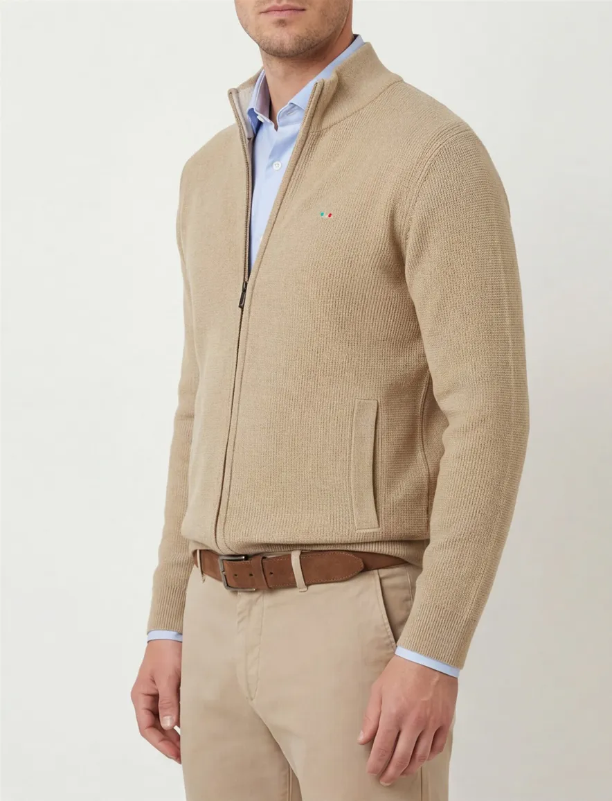 Portofino vest camel