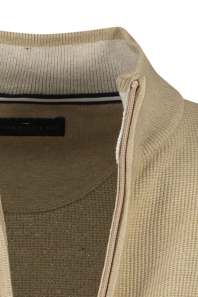 Portofino vest camel