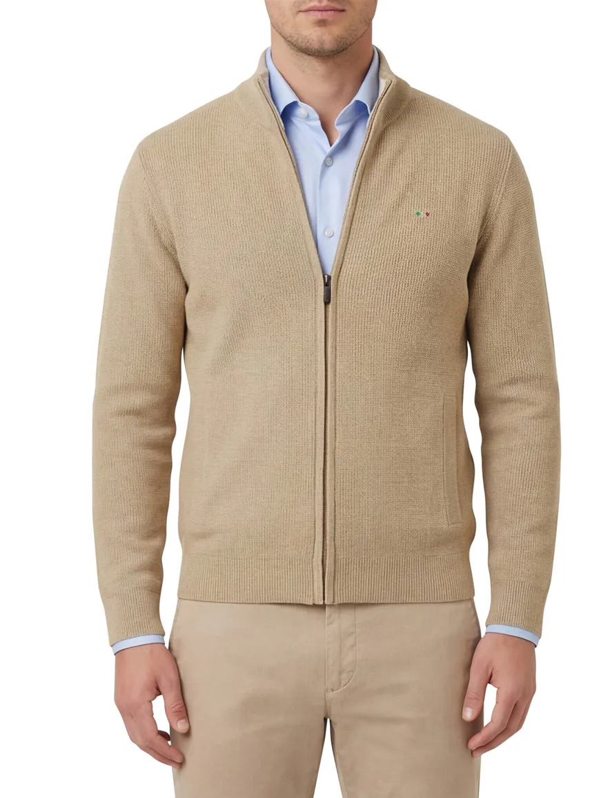 Portofino vest camel
