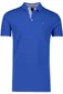 Korte mouw katoenen Portofino polo extra lang blauw