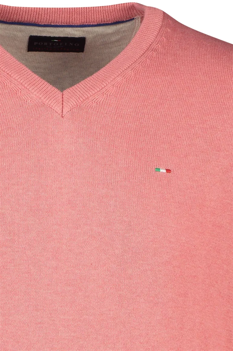 Portofino trui roze v-hals