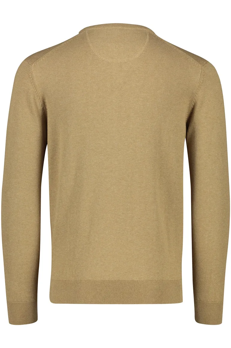 Portofino trui bruin v-hals
