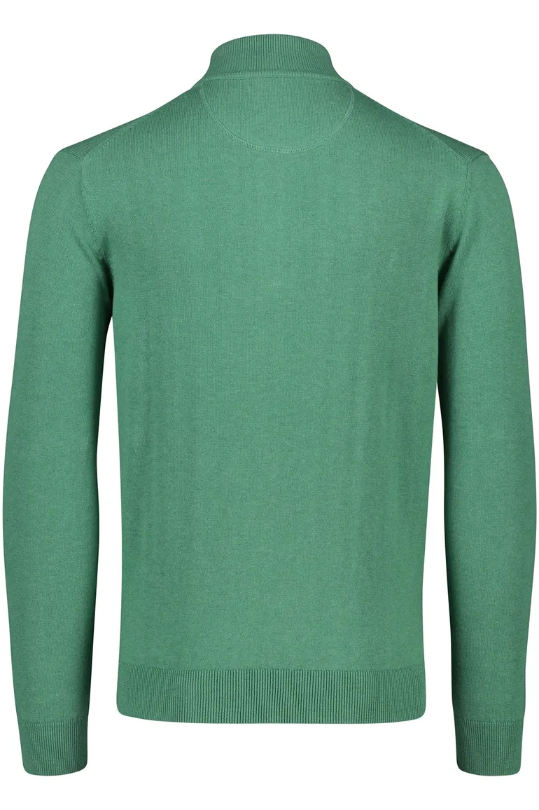 Portofino half zip trui groen