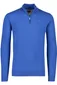 Portofino half zip trui extra lang blauw