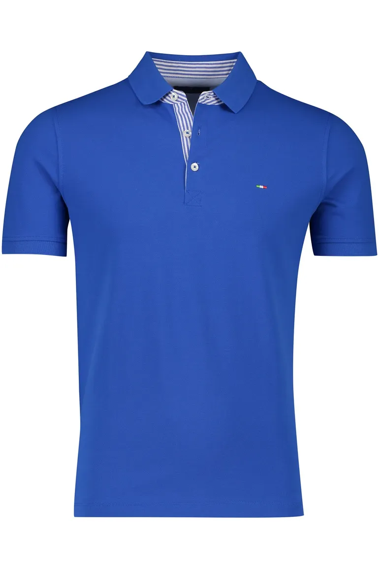 Portofino poloshirt middenblauw