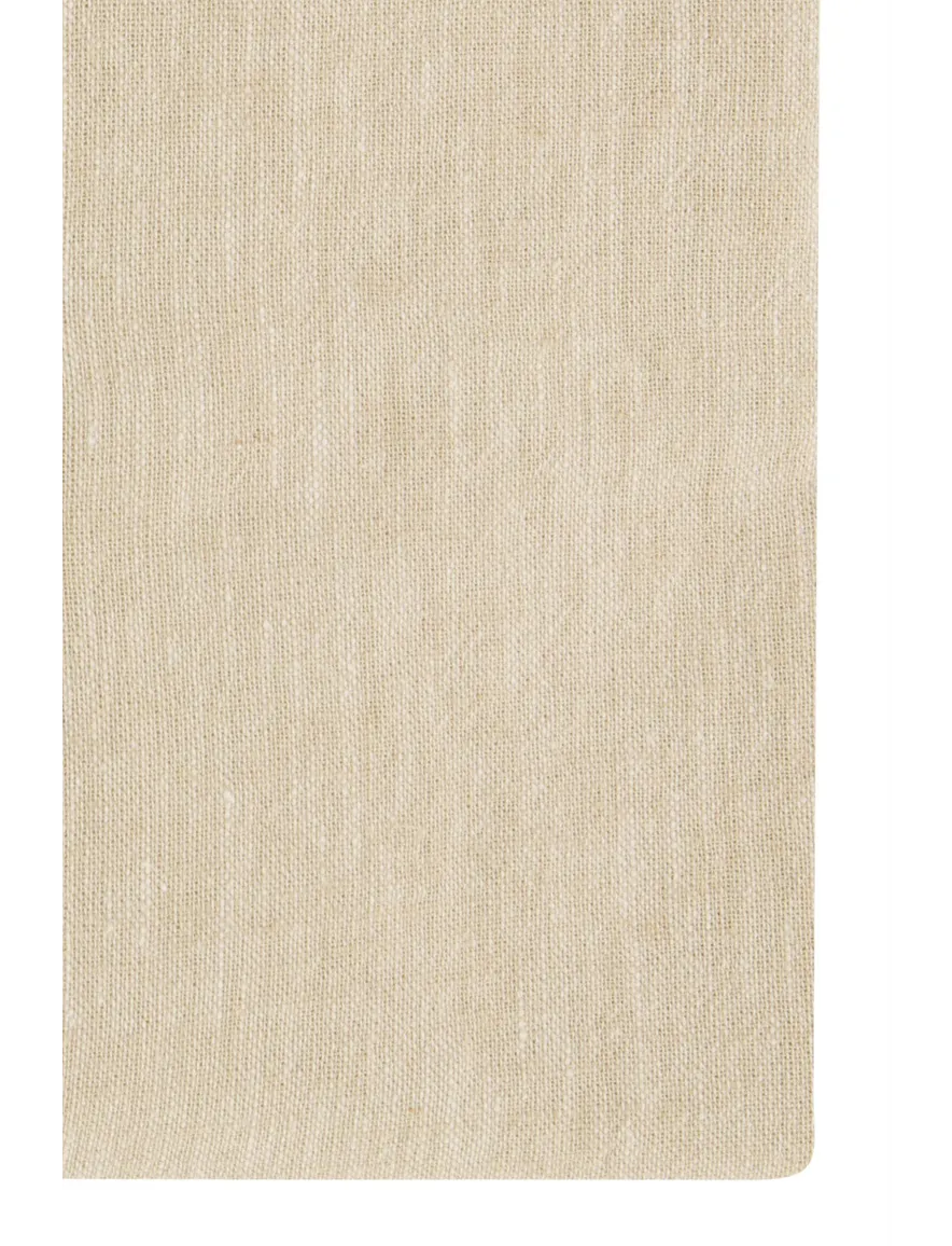 Ledub overhemd beige gemeleerd