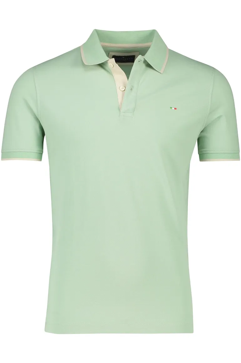 Portofino polo groen 2 knoops