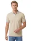 2-knoops Portofino polo beige