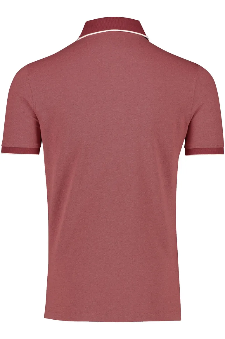 Portofino polo rood gemeleerd