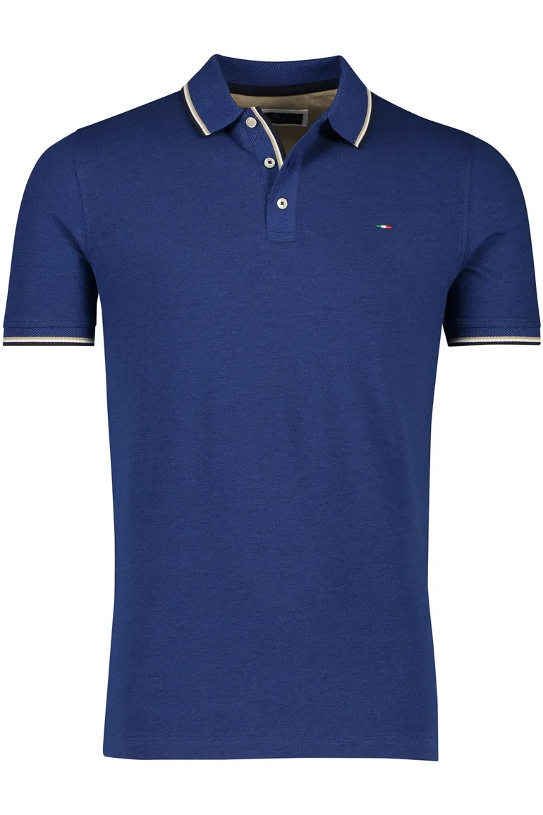 Navy Portofino polo normale fit katoen