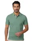 Portofino polo groen korte mouw