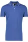 Portofino polo blauw uni katoen normale fit