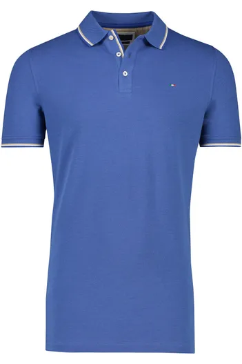 Portofino Portofino polo extra lang blauw