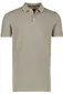 Portofino polo normale fit grijs katoen
