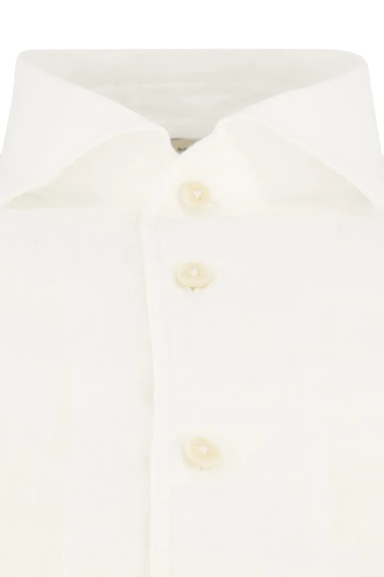 John Miller overhemd wit slim fit
