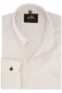 Vanguard overhemd normale fit wit geprint katoen stretch