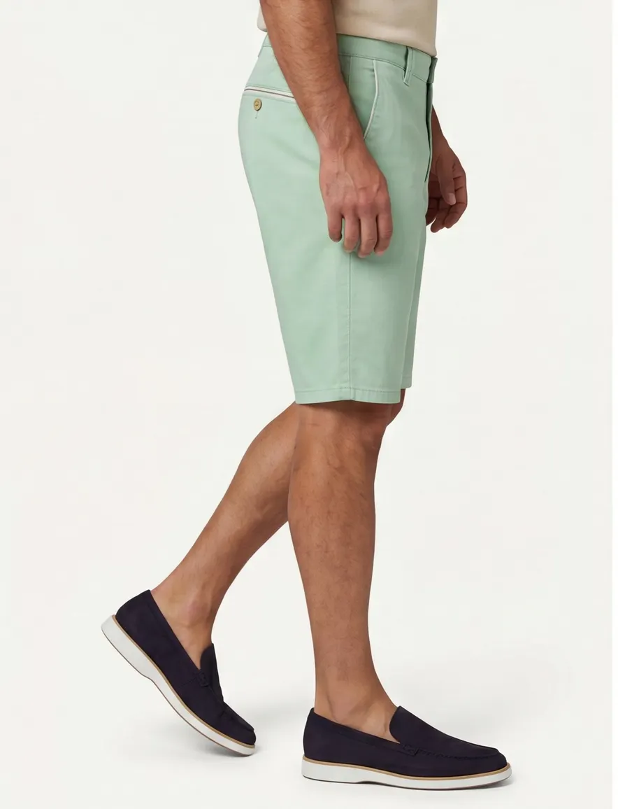Meyer korte broek B-Palma lichtgroen