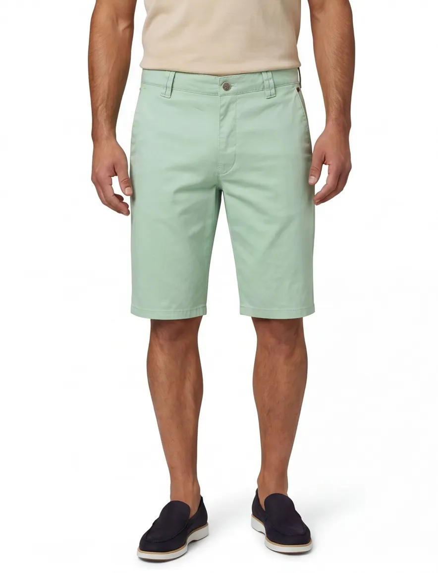 Meyer korte broek B-Palma lichtgroen