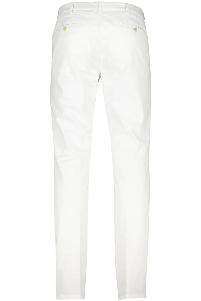 Meyer pantalon Bonn wit katoen
