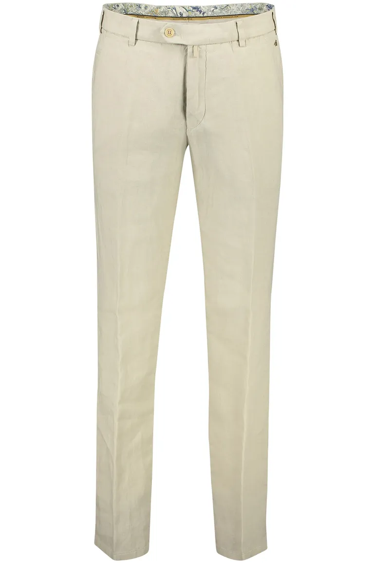 Meyer pantalon katoen beige