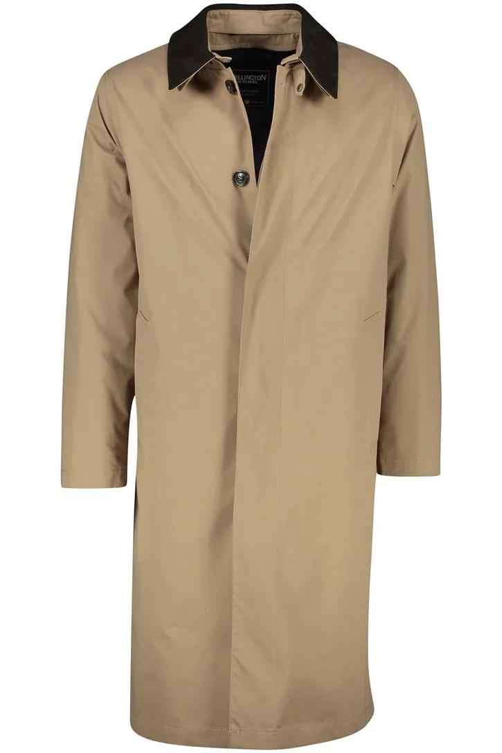 Tussenjas Wellington of Bilmore beige normale fit