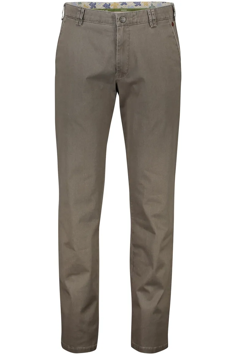 Meyer New York pantalon bruin katoen