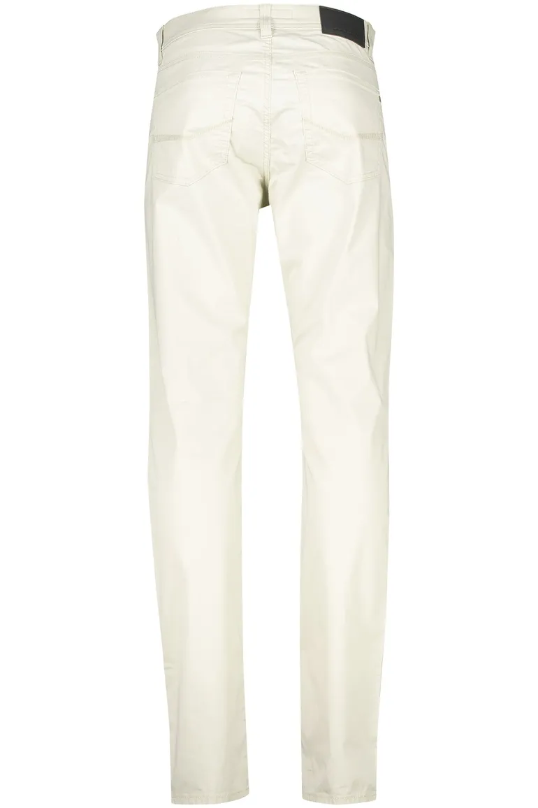 Katoenen Pierre Cardin jeans creme tapered fit