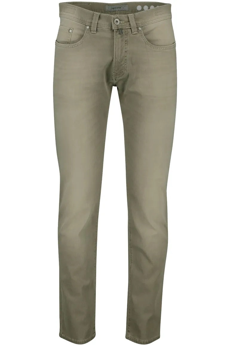 Pierre Cardin Lyon Tapered 5-pocket broek bruin