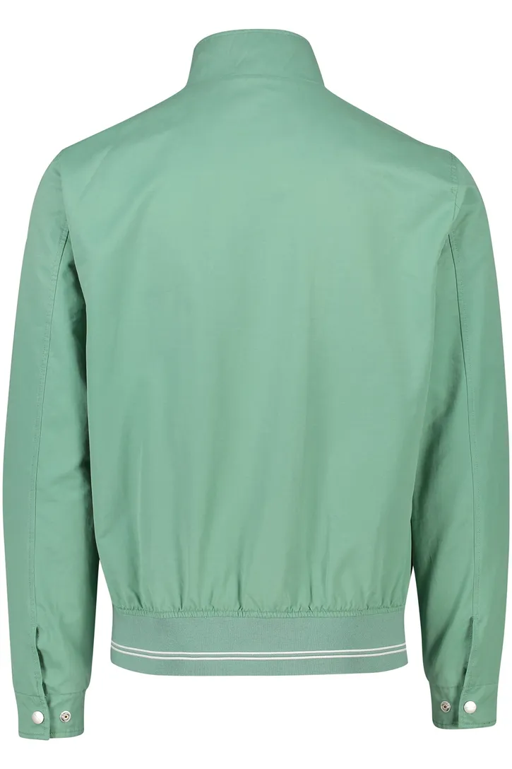 Modern fit katoenen Pierre Cardin zomerjas lichtgroen