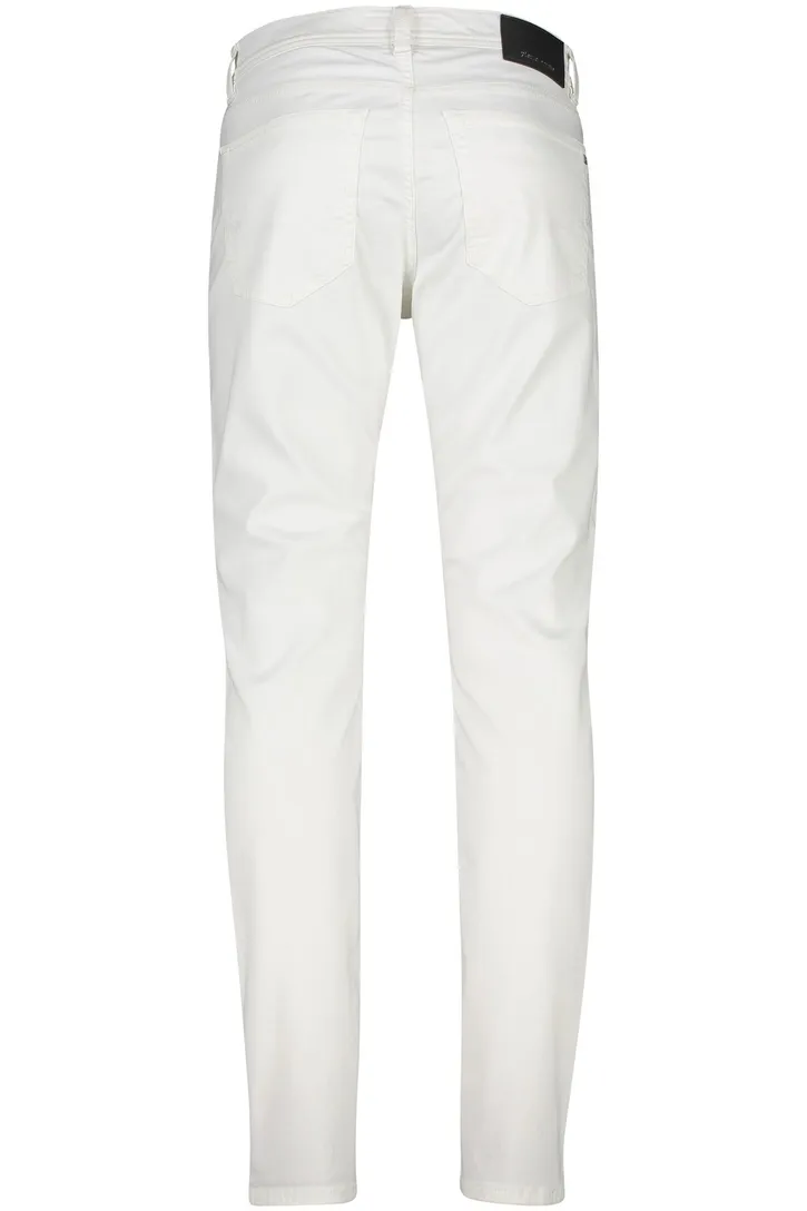 katoenen Pierre Cardin jeans wit normale fit lyon tapered