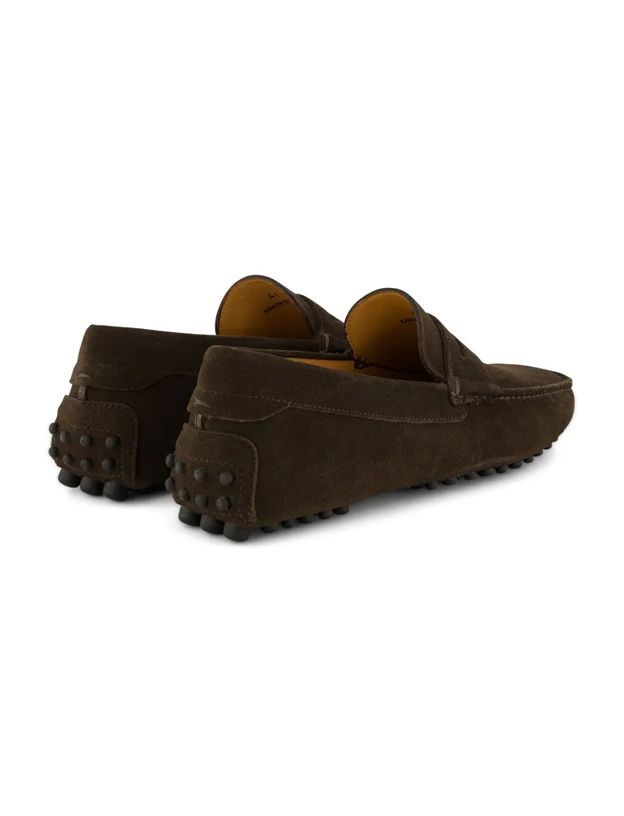 Portofino nette schoenen bruin instappers
