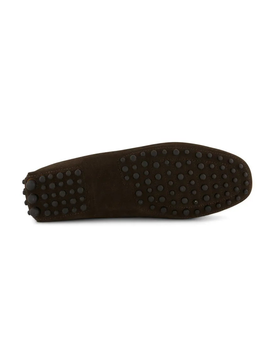 Portofino nette schoenen bruin instappers