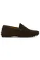 Portofino loafers donkerbruin effen leer