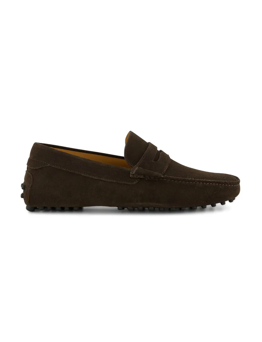 Portofino nette schoenen bruin instappers