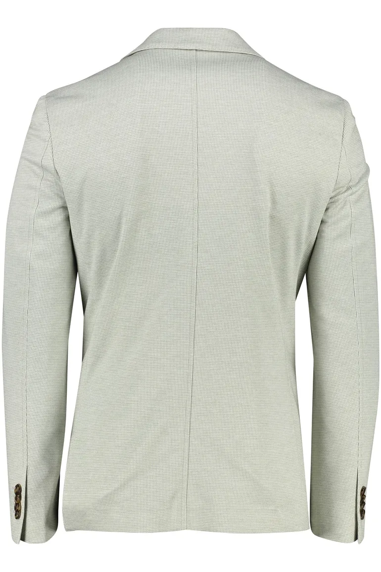 Lichtgroen geruit Born With Appetite slim fit colbert