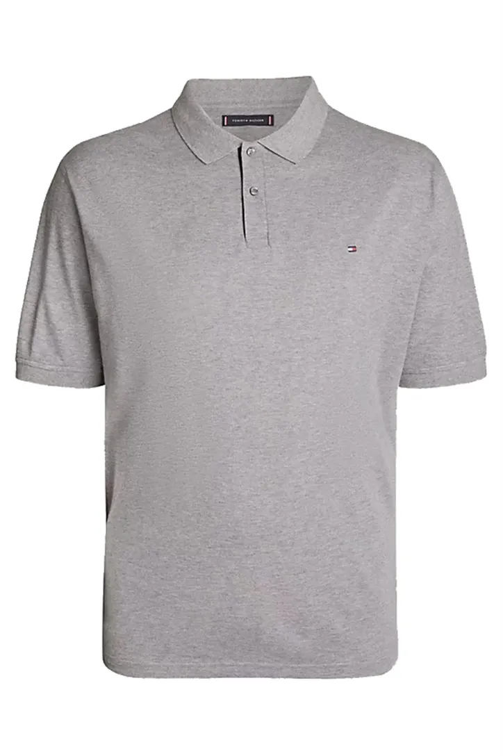 Tommy Hilfiger polo grijs big & tall