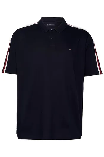 Tommy Hilfiger katoenen Tommy Hilfiger polo Big & Tall donkerblauw