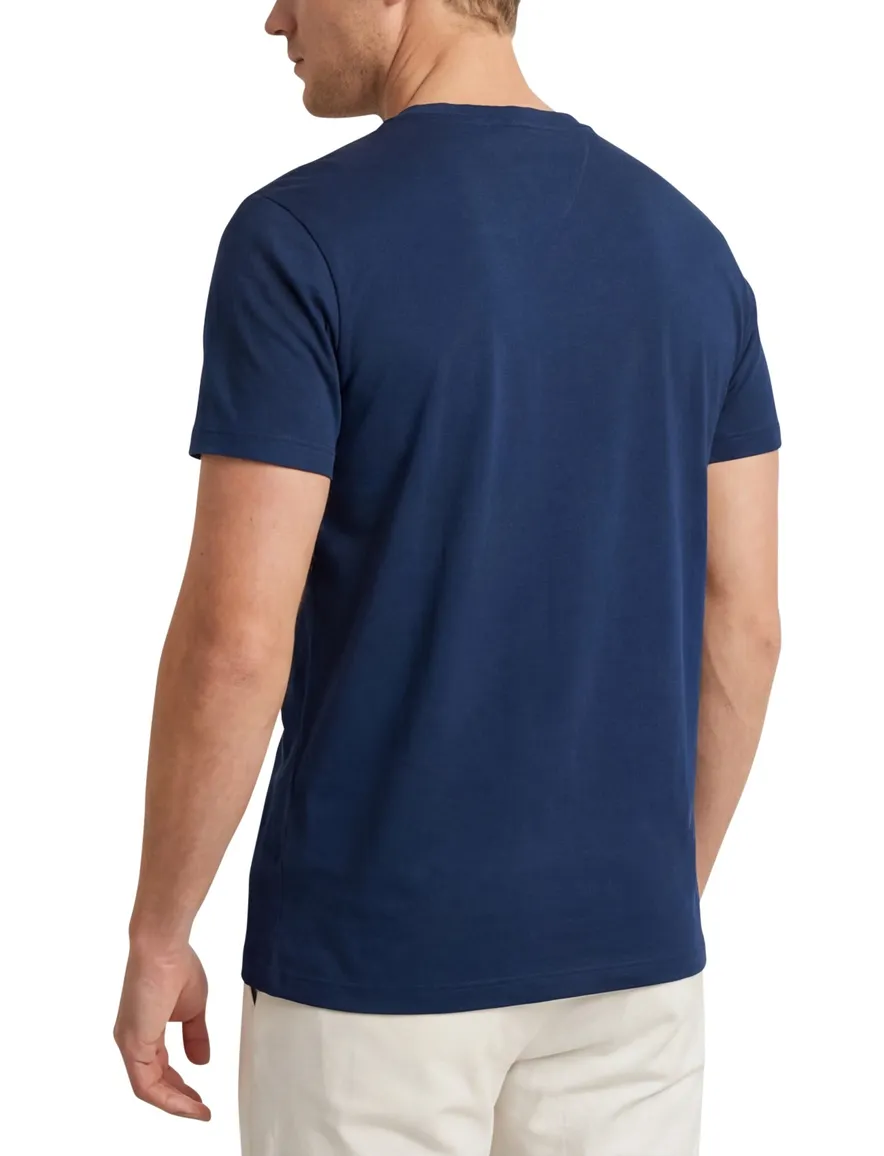 Tommy Hilfiger T-shirt donkerblauw Plus Size