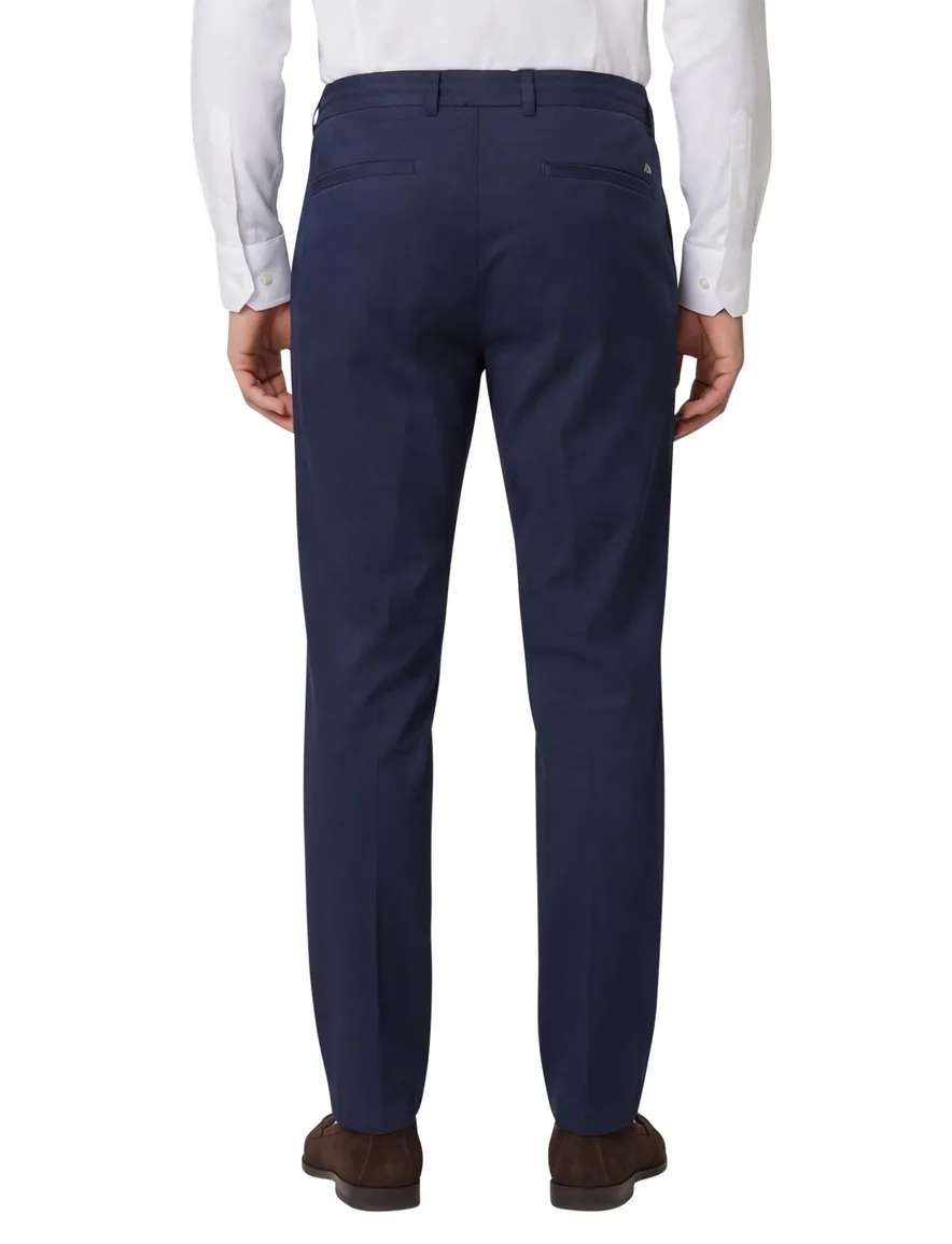 Born With Appetite chino donkerblauw Milaan