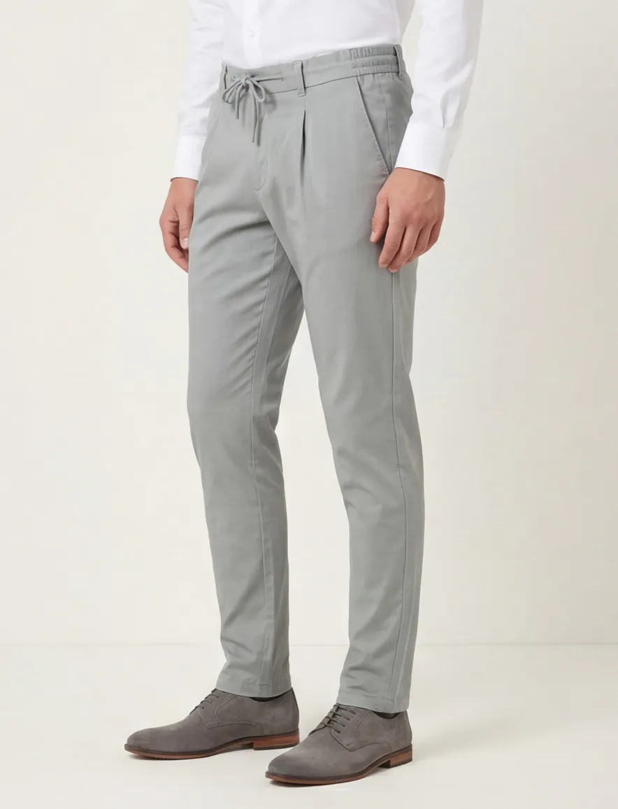 Born With Appetite chino grijs mix en match