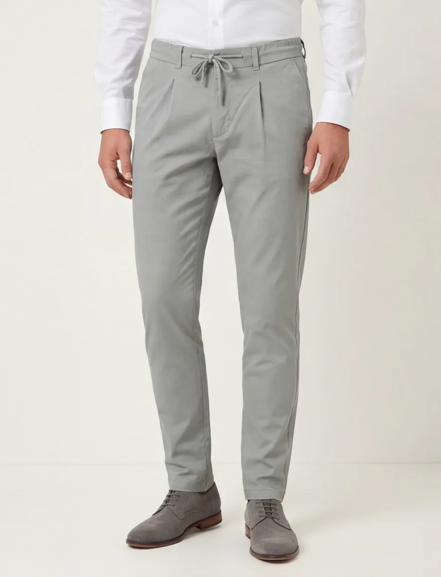 Born With Appetite chino grijs mix en match